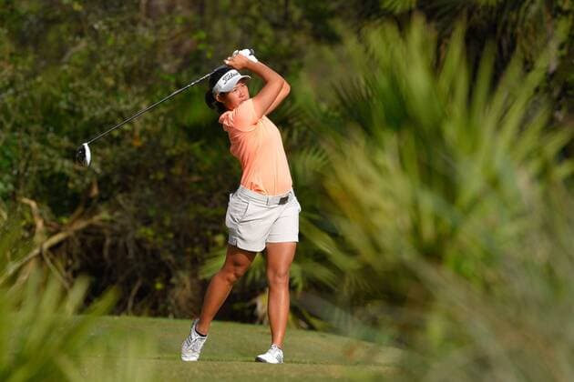 Dec. 6, 2015 - Daytona Beach, FL, United States of America - Sandra Changkija during the final round of the LPGA Golf Damen Qualifying Tournament Stage Three at LPGA International in Daytona Beach, Florida on Dec. 6, 2015....ZUMA LPGA Qualifying Tournament Stage Three Final Round - ZUMAm63_