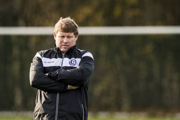 - GENT, BELGIUM: Gent s head coach Hein Vanhaezebrouck pictured during a training session of Belgian first division soccer team KAA Gent, Tuesday 08 December 2015, in Gent. Tomorrow, Gent is playing against Russian club Zenit St Petersburg in the UEFA Champions League competition, on the sixth and last day in the group stage, in group H. JASPERxJACOBS  x04753757x
