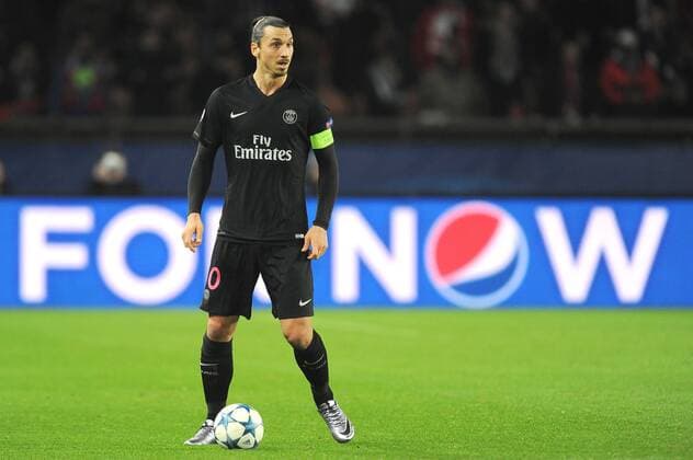 ZLATAN IBRAHIMOVIC (psg) FOOTBALL : Paris SG vs Shakhtar Donetsk - Champions League - 08 12 2015 FEP Panoramic 