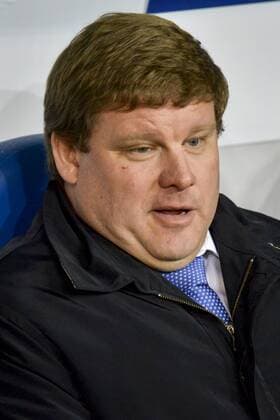 Belgium, Brussels, Dec. 09, 2015 - UEFA Champions League - KAA Gent - FC Zenit Saint Petersburg - KAA Gent coach Hein Vanhaezebrouck Danny Gys Reporters xxGYS 