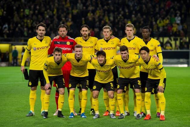 Donnerstag 10.12.2015, UEFA Europa League 6. Spieltag in der Gruppe C, Saison 2015 2016, in Dortmund, BV Borussia Dortmund - PAOK FC, 0:1, Mannschaft DeFodi001