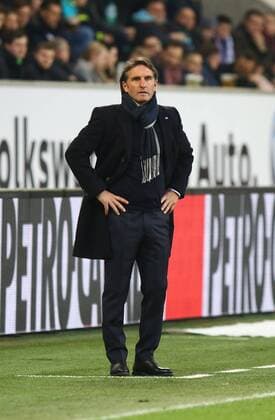 Wolfsburg Cheftrainer Bruno Labbadia (Hamburger SV), VfL Wolfsburg vs. Hamburger SV, Fussball, 1. Bundesliga, 12.12.2015, Copyright: Hundt xEibner-Pressefoto EP_mht