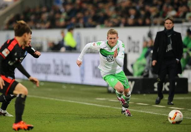 rechts Andre Schuerrle (VfL Wolfsburg)
