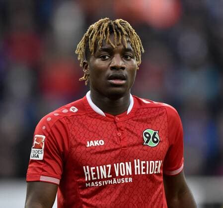 Allan Saint-Maximin Hannover 96 Portrait, Porträt, Portraet TSG 1899 Hoffenheim vs Hannover 96 H96 12.12.2015 TSG 1899 Hoffenheim vs Hannover 96 H96