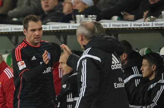 Auswechslung Pierre-Michel Lasogga (Hamburger SV)