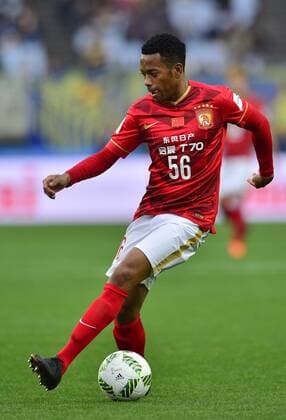 Dec. 13, 2015 - Osaka, Kansai, Japan - Guangzhou forward ROBINHO during the match between Club America vs Guangzhou Evergrande at Nagai Stadium in Osaka. Soccer 2015 - FIFA Club World Cup Japan - Club America vs Guangzhou Evergrande  - ZUMAm119