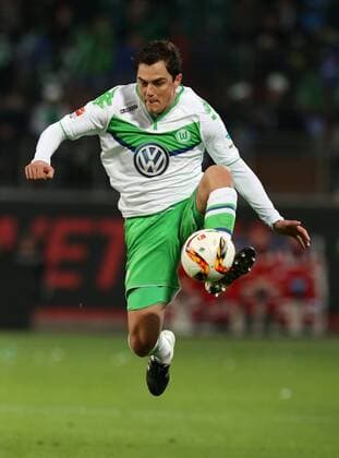 Marcel Schäfer Einzelbild Freisteller Aktion Fußball Fussball DFL erste 1.Bundesliga Herren Saison 2015 2016 12.12.2015 VfL Wolfsburg vs. Hamburger SV HSV