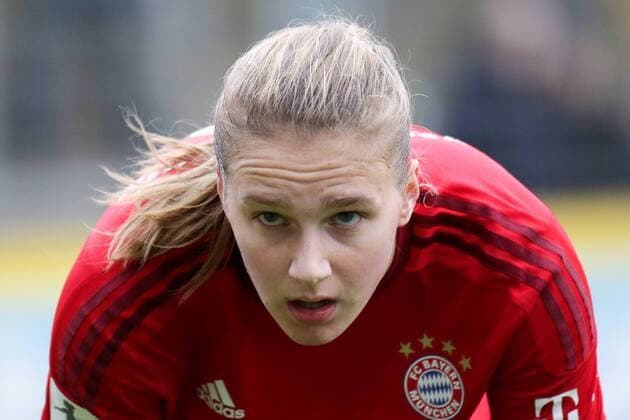 Vivianne Miedema (FCB, 10), Porträt, Portrait, Fussball, Allianz Frauen-Bundesliga, TSG 1899 Hoffenheim - FC Bayern München, xozx