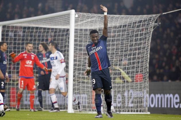 Serge Aurier (psg) FOOTBALL : Paris St. Germain (PSG) vs Olympique Lyon - Ligue 1 - 13 12 2015 StephaneAllamanx 