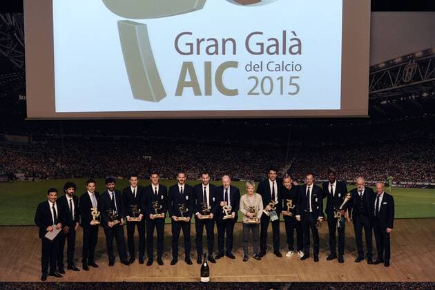 Mailand, 14.12.2015 - Preisverleihung - Fußball - Italien - Gran Gala del Calcio AIC 2015 - Preisträger 
