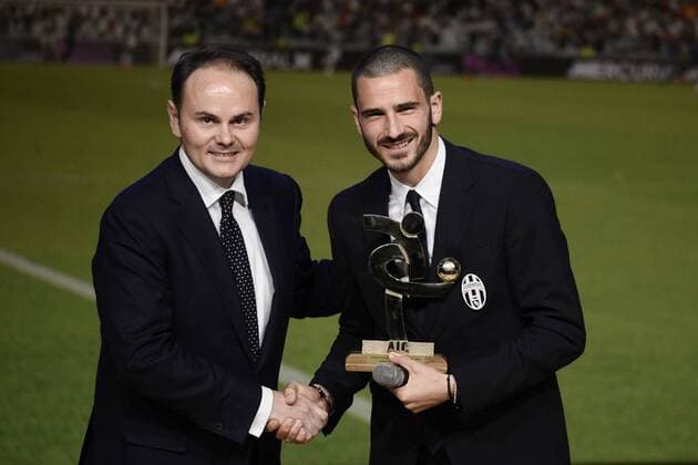 Mailand, 14.12.2015 - Preisverleihung - Fußball - Italien - Gran Gala del Calcio AIC 2015 - Leonardo Bonucci 