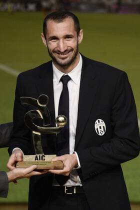 Mailand, 14.12.2015 - Preisverleihung - Fußball - Italien - Gran Gala del Calcio AIC 2015 - Giorgio Chiellini 