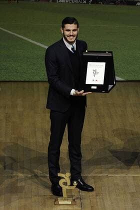 Mailand, 14.12.2015 - Preisverleihung - Fußball - Italien - Gran Gala del Calcio AIC 2015 - Mauro Icardi 