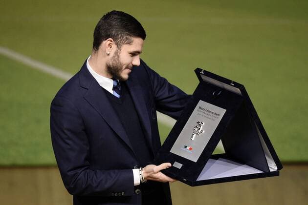 Mailand, 14.12.2015 - Preisverleihung - Fußball - Italien - Gran Gala del Calcio AIC 2015 - Mauro Icardi 