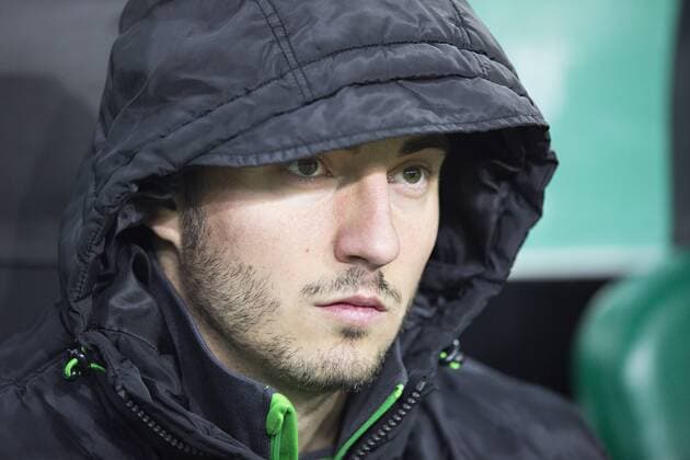 Mönchengladbach, 15.12.2015, Borussia Park Josip Drmic (BMG) VfL Borussia Mönchengladbach - Werder Bremen mm