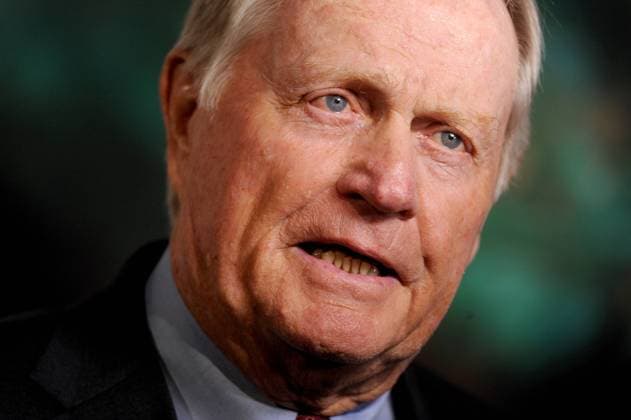 Jack Nicklaus arrives on the red carpet at the 2015 Sports Illustrated Sportsperson of the Year Ceremony at Pier Sixty at Chelsea Piers in New York City on December 15, 2015. Serena Williams is the winner of this years Sportsperson of the year Award.  NYP20151215171 DENNISxVANxTINE