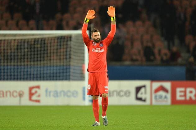Salvatore SIRIGU (psg) - JOIE FOOTBALL : Paris St Germain (PSG) - AS Saint Etienne - Coupe de la Ligue - 16 12 2015 AnthonyBIBARD FEPx 
