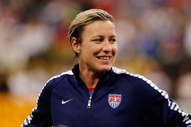 16 December 2015: Abby Wambach 2 of the United States is introduced before an exhibition game against China at the Mercedes-Benz Superdome in New Orleans, LA. (Photo by Tyler Kaufman Icon Sportswire) SOCCER: DEC 16 Womens - USA v China PR Icon234151215002 EDITORIAL USE ONLY