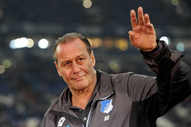 Fußball 1. Bundesliga 17. Spieltag Schalke 04 - 1899 Hoffenheim am 18.12.2015 in der Veltins Arena in Gelsenkirchen Huub Stevens ( Trainer Hoffenheim ) xJKx
