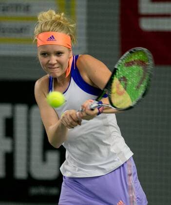Katharin Hobgarski (GER) Deutsche Meisterschaft in Biberach an der Riß, 44. Deutschen Hallenmeisterschaften 2015 Tennis - Deutsche Meisterschaft 2015 - Deutsche Meisterschaft - - Biberach an der Riss - Baden-Wuerttemberg - Germany