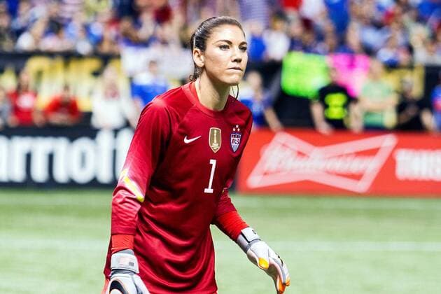 16 December 2015: US goalkeeper Hope Solo (1) during the China versus USA women s soccer match in New Orleans, Louisiana. SOCCER: DEC 16 Womens - USA v China PR Icon20151216027 EDITORIAL USE ONLY