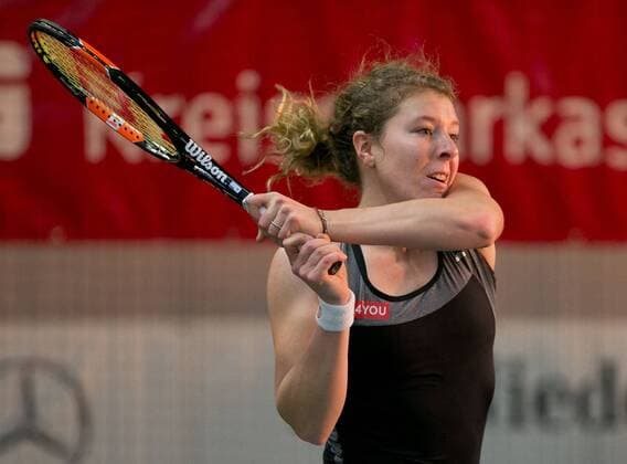 Anna-Lena Friedsam (GER) Deutsche Meisterschaft in Biberach an der Riß, 44. Deutschen Hallenmeisterschaften 2015 Tennis - Deutsche Meisterschaft 2015 - Deutsche Meisterschaft - - Biberach an der Riss - Baden-Wuerttemberg - Germany - 20 December 2015.