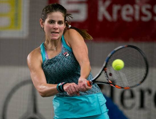 Julia Goerges (GER) Deutsche Meisterschaft in Biberach an der Riß, 44. Deutschen Hallenmeisterschaften 2015 Tennis - Deutsche Meisterschaft 2015 - Deutsche Meisterschaft - - Biberach an der Riss - Baden-Wuerttemberg - Germany - 20 December 2015.