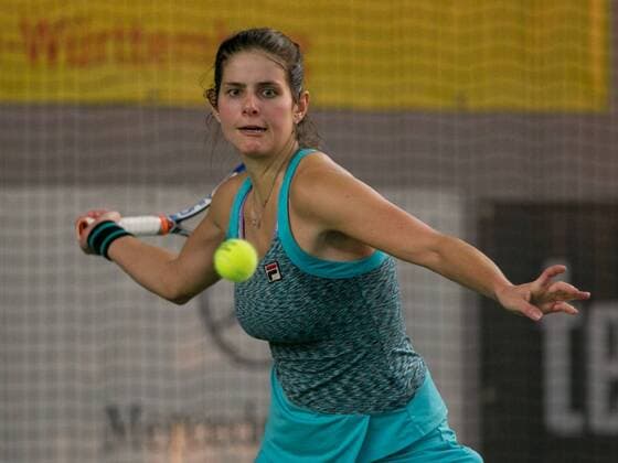Julia Goerges (GER) Deutsche Meisterschaft in Biberach an der Riß, 44. Deutschen Hallenmeisterschaften 2015 Tennis - Deutsche Meisterschaft 2015 - Deutsche Meisterschaft - - Biberach an der Riss - Baden-Wuerttemberg - Germany - 20 December 2015.