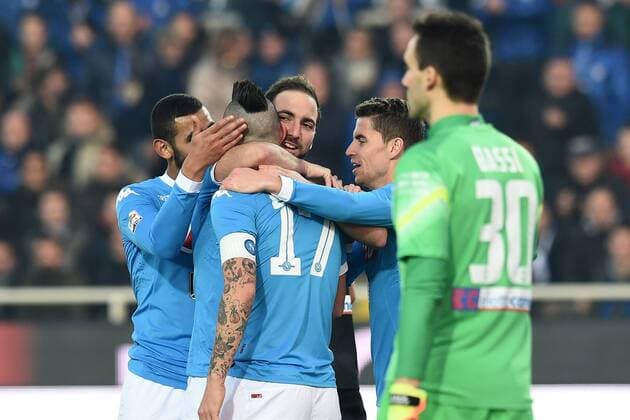Fußball, Atalanta Bergamo - SSC Neapel Mg Bergamo 20 12 2015 - Fussball Serie A Atalanta Bergamo - SSC Napoli Marek Hamsik 