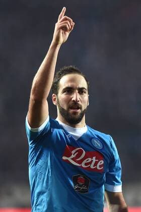 Mg Bergamo 20 12 2015 - Fussball Serie A Atalanta Bergamo - SSC Napoli Gonzalo Higuain 
