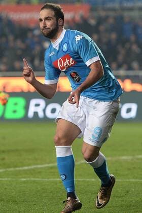 Mg Bergamo 20 12 2015 - Fussball Serie A Atalanta Bergamo - SSC Napoli Gonzalo Higuain 