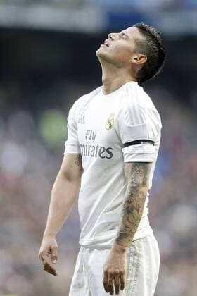 Real Madrid s James Rodriguez during La Liga match. December 20,2015.  (20151220105)