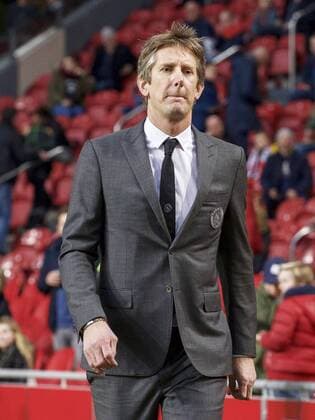 commercial director Edwin van der Sar of Ajax during the Dutch Eredivisie match between Ajax Amsterdam and De Graafschap at the Amsterdam Arena on December 20, 2015 in Amsterdam, The Netherlands Ajax Amsterdam v De Graafschap Dutch Eredivisie 2015 2016 xVIxxIVx 4735380