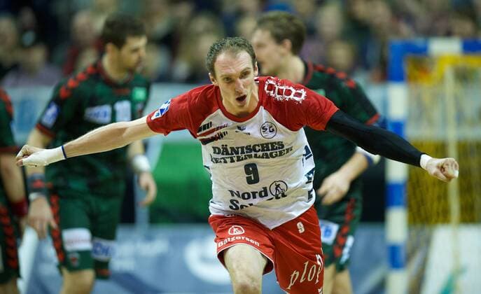 Handball HBL 1 Bundesliga Berlin 20.12.2015 Max Schmeling Halle Fuechse BERLIN geg SG Flensburg Handewitt Holger GLANDORF FlensB 9