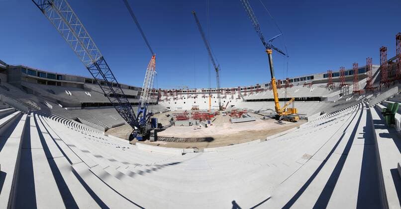 Bursa, Bursaspor new arena named Timsah Arena ( Crocodile Arena ). Aufnahmedatum geschätzt 