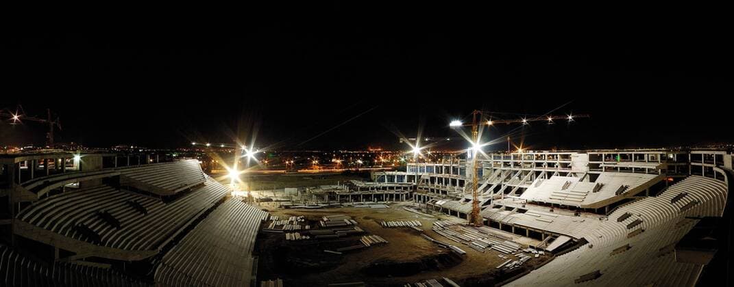 Bursa, Bursaspor new arena named Timsah Arena ( Crocodile Arena ). Aufnahmedatum geschätzt 