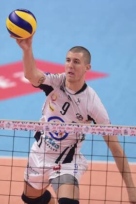 Adam White (Tours) - Volleyball Frankreich, Supercoupe 2015 der Herren, Tours VB vs. Paris Volley - 22 12 2015 JBAutissier Panoramic 