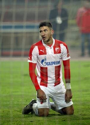 12.12.2015 Belgrade(Serbia) Marko Grujic FK Crvena Zvezda (FC Red Star) men s football : 