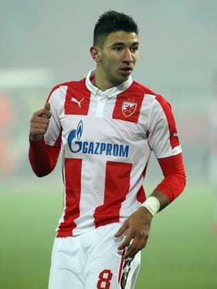 12.12.2015 Belgrade(Serbia) Marko Grujic FK Crvena Zvezda (FC Red Star) men s football : 
