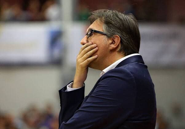 22.12.2015, xovx, Basketball BBL, Giessen 46ers - Mitteldeutscher BC, emspor vHeadcoach Silvano Poropat (Mitteldeutscher BC), Freisteller.