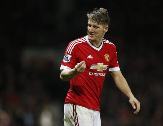 Bastian Schweinsteiger of Manchester United ManU - English Premier League - Manchester Utd vs Chelsea - Old Trafford Stadium - Manchester - England - 28th December 2015 - Picture Simon Bellis Sportimage EDITORIAL USE ONLY. No use with unauthorised audio, video, data, fixture lists, club league logos or live services. Online in-match use limited to 120 images, no video emulation. No use in betting, games or single club league player publications.
