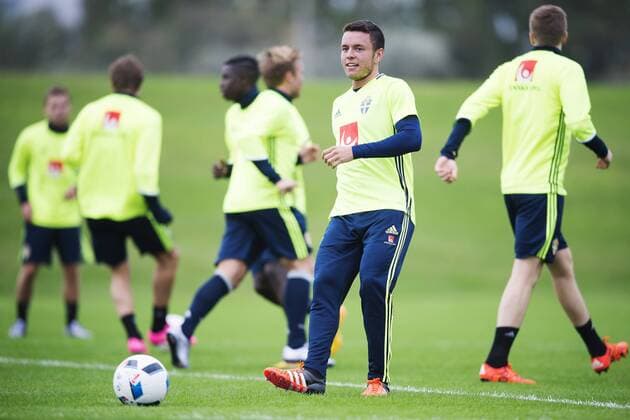 Kerim Mrabti SWE Nationalmannschaft Trainingslager  Copyright: JOHANNAxLUNDBERG BB160103JL054