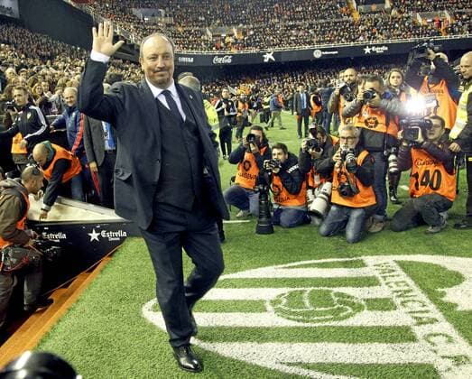 Benitez. Spanish League (Football ESP) match between Valencia and Real Madrid. In this picture, Benitez. xJOSExANTONIOxSANZx 