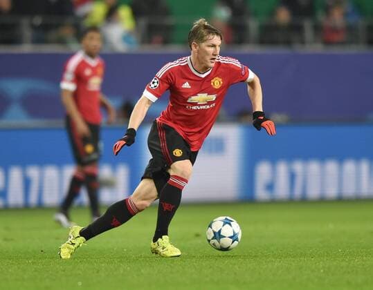 08.12.2015, Fussball, Saison 2015 2016, Champions League, 2015 16, Vorrunde, VfL Wolfsburg - Manchester United ManU 3:2, Bastian Schweinsteiger (Manchester United)