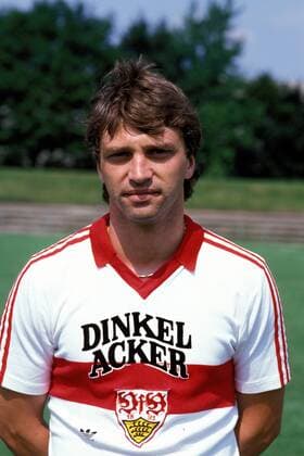 Jubiläumstorschützen der Bundesliga Kurt Niedermayer (VfB Stuttgart)
