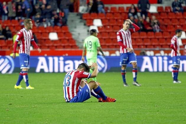 Spanish League match between Sporting and Getafe. xTUERO-ARIASx 