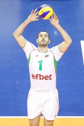 06.01.2016 2016 Mens Volleyball Länderspiel Nationalmannschaft European Olympic Qualification Tournament in Berlin BULGARIA - FINLANDIA ( Bulgaria - Finland ) Pictured: GEORGI BRATOEV FOT MACIEJxGOCLON FOTONEWS NEWSPIX.PL --- Newspix.pl  20160106FNMG015