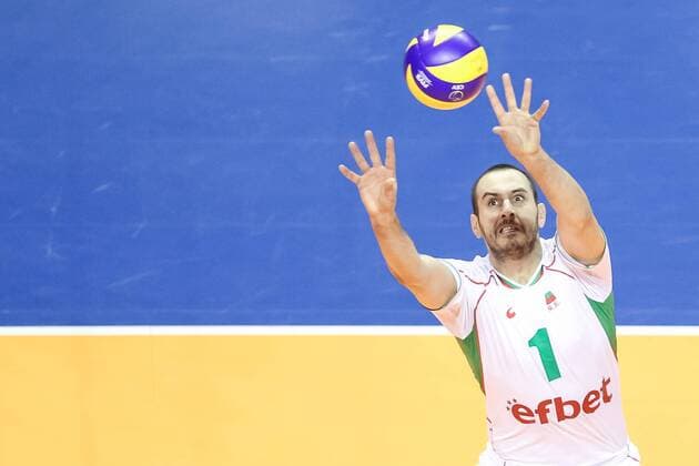 06.01.2016 2016 Mens Volleyball Länderspiel Nationalmannschaft European Olympic Qualification Tournament in Berlin BULGARIA - FINLANDIA ( Bulgaria - Finland ) Pictured: GEORGI BRATOEV FOT MACIEJxGOCLON FOTONEWS NEWSPIX.PL --- Newspix.pl  20160106FNMG016