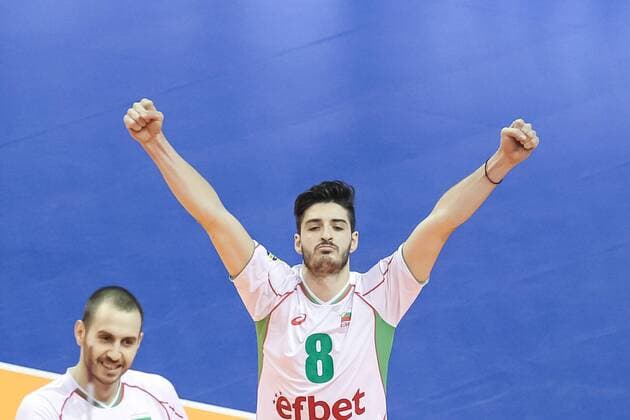 06.01.2016 2016 Mens Volleyball Länderspiel Nationalmannschaft European Olympic Qualification Tournament in Berlin BULGARIA - FINLANDIA ( Bulgaria - Finland ) Pictured: TODOR SKRIMOV FOT MACIEJxGOCLON FOTONEWS NEWSPIX.PL --- Newspix.pl  20160106FNMG018