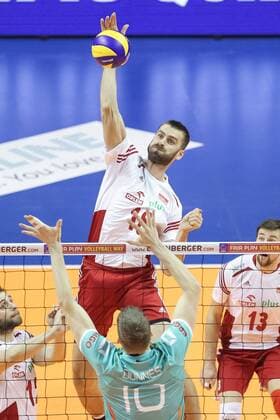 Mens Volleyball European Olympic Qualification Tournament in Berlin, Polen vs. Deutschland: MARCIN MOZDZONEK  20160108FNMG159